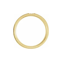 Load image into Gallery viewer, 14K Solid Gold 1/10 CTW 3-Stone Natural Diamond Band
