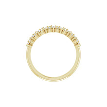 Load image into Gallery viewer, 14K Solid Gold Natural Diamond Anniversary Band
