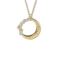 Load image into Gallery viewer, Crescent Moon 16-18&quot; Necklace
